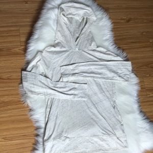 Jcrew lightweight jersey hooded T-shirt